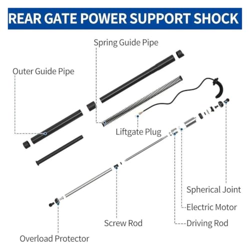 Support Ressort à Gaz Référence 905614BA4A Haute Résistance Rogue - 5
