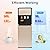 Dfmyhked 5 Gallon Bottom Loading Water Cooler Dispenser, 3 Temperatures Available with Hot, Room & Cold, Practiacal Freestanding Water Dispenser for Both Home Offices Nurseries Kitchens.(Gold)