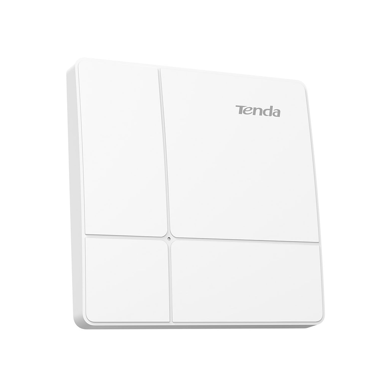 Tenda Access Point Wifi Punto di accesso wireless, Gigabit Porta Ethernet 10/100/1000 Mbps, Dual-band 5Ghz&2.4Ghz, AC1200, Supporto PoE 802.3af, MU-MIMO, Montaggio a Soffitto o a Parete，Bianco(I24)