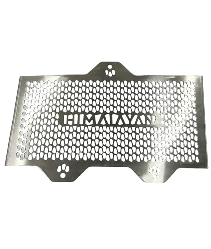 Image of SGTB Himalayan Motorcycle Radiator Protector Grill RE Himalayan 450 Steel Frame Guard