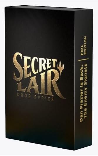 Magic - Secret Lair: Dan Frazier is Back: The Enemy Signets - Foil Etched - Sealed