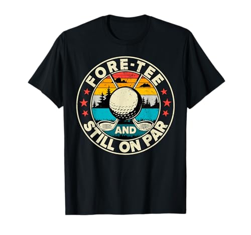 Funny 40th Birthday Golf T-Shirt