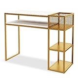 mesas uñas segunda mano ✔ Tableros de mesa de gran tamaño: 2 tableros de mesa de gran tamaño y 3 almacenamientos laterales le brindan suficiente espacio de trabajo. Las mesas grandes le permiten colocar sus artículos, como lámparas de manicura, esmaltes de uñas, reposamuñecas, etc. Y lo hacen limpio y ordenado.