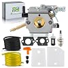 41261200600 Carburetor for WT-45-1 WT-45 WT-45A for Stihl FS48 FS52 FS66 FS81 FS106 with Tune Up Kit