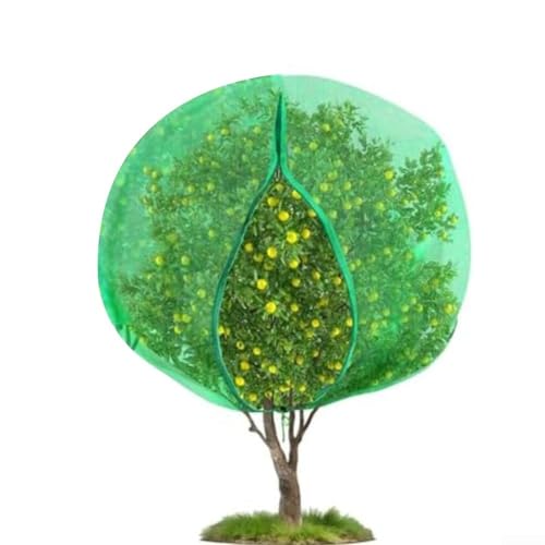 HpLive Red de protección de jardín con cremallera y cordón para árboles frutales y arbustos (3 x 4 m)