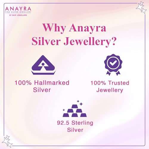 Image of 925 Sterling Silver Earrings for Women & Woman | Stud Earrings for Women | Daily Wear Silver Jewellery | Gift for Wife, Girlfriend, Mother, Sister | Rakhi Gift for Sister