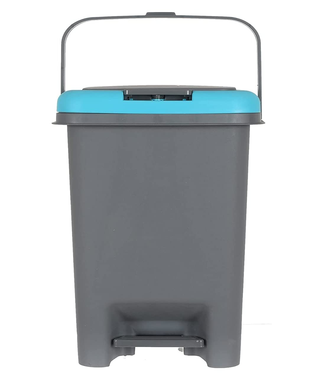 LANKESH ENTERPRISE Press-Top Step-On Push & Pedal 10 ltr dry wet steel hook Dustbin Two Way open as Push Open & Pedal Open Door Lid For Home, Kitchen, Office & Bathroom bin with Lid (blue)-image-22