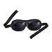 Bucky Ultralight Travel & Sleep Chevron Eye Mask, Black, One Size