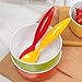 Bzyoo ColorPop Melamine Spoon Set – 6 Vibrant Colors, 100% Food-Safe, Dishwasher Safe, BPA-Free, Minimal Design – Perfect for Desserts, Meals, and Party Gatherings