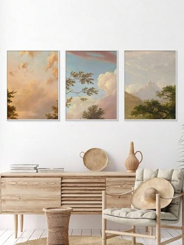 Impression sur toile pour illuminer une chambre sombre paysage ciel