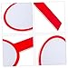 Toddmomy 4pcs Portable Dry Erase Scoreboards Blank Writing Surface for Teachers Students and Judges Handheld Scoring Boards for Classroom Activities Games and Auctions Random Color