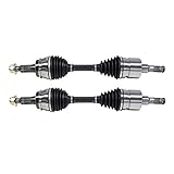 EXPEDE Front CV Axle Shaft Assembly Set Compatible with Hummer H3 2006 2007 2008 2009 2010 H3T 2009 2010 Front Driver Passenger Side 3.5L 3.7L 5.3L L5 V8 AWD 4WD CV Joint Axle Front Left Right Axles