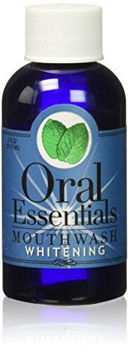 Oral Essentials Teeth Whitening Travel Size, Mouthwash, 2 Ounce