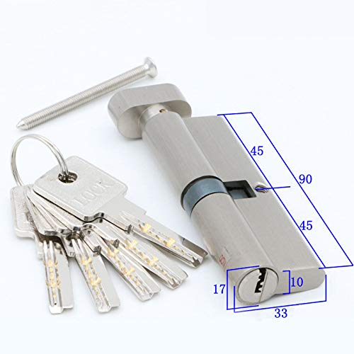 cilindro di chiusura, Hardware for porta Porta in rame Interno Camera da letto Soggiorno(85mm)