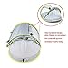 Large Baby Beach Tent, Portable Baby Travel Tent UPF 50+ Infant Sun Shelters Pop Up Folding Travel Bed Mosquito Net Sunshade with 2 Pegs