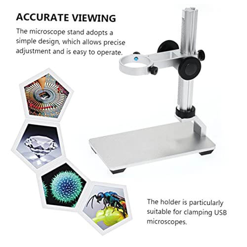 Base de levage pour microscope écran et support aluminium de réparation électronique - 6