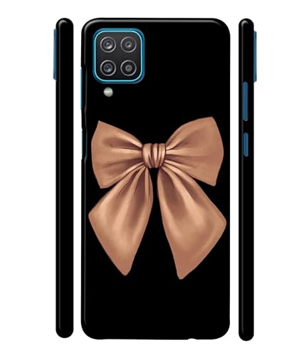 Image of Girly Pink Bow Printed Hard Back Case Cover Compatible for Samsung Galaxy M32 5G (Multicolor) - D1660