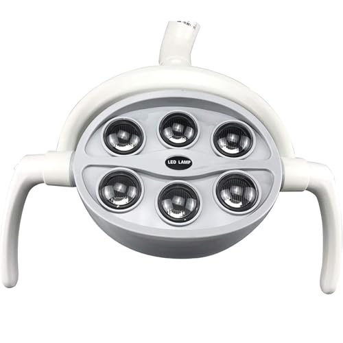 CHANGLKJ Lampe Buccale Dentaire À LED, Lampe D'examen Médical Dentaire, Lumière Dentaire sans Ombre, Éclairage Réglable Et Faible Consommation D'énergie, pour Clinique, Hôpital, Fauteuil Dentaire