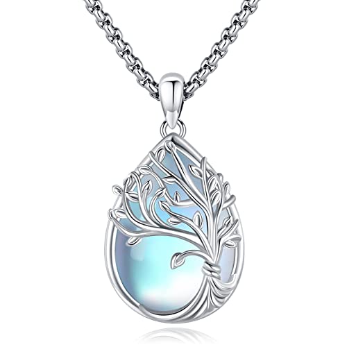 Collier arbre de vie argent anti-allergie pour peaux sensibles femmes