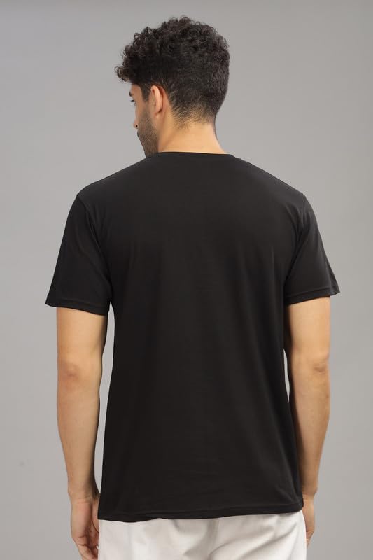 Image of XENOVAURBAN Men's Graphic Printed RN-Penguin Round Neck Regular and Plus Size Cotton T-Shirt