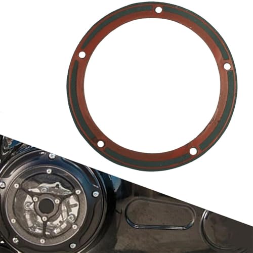 Vibsky Kupplungsdeckel-Dichtungsring für Harley-Davidson Evolution 1340 Motor, kompatibel mit Dyna, Softail und Touring Modellen (1999–2016)