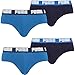 Produktbild PUMA Basic Brief 4er Pack (New Trueblue/Trueblue, XL)