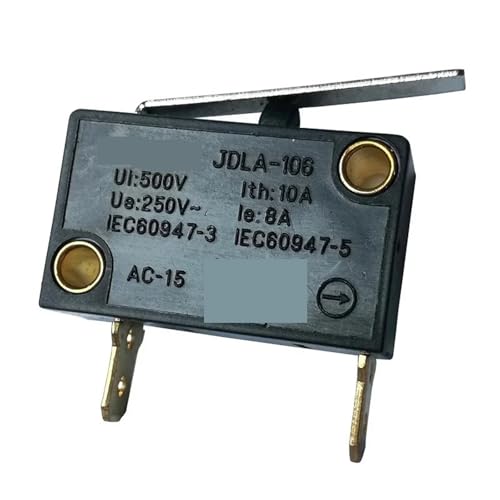 Interrupteur d arrêt d urgence à levier droit long microswitch JDLA-106 250V pour atelier