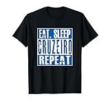 Cruzeiro Soccer - Camisa Cruzeiro - Black Kids Unisex T-Shirt - Soccer Team T-Shirt - Short Sleeve - Classic Fit - Crew Neck - Small
