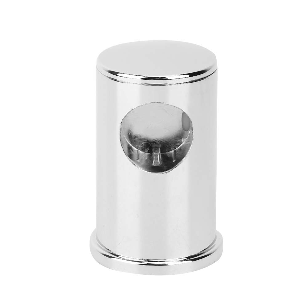 Jelquix ABS Shower Lifting Base Durable Silver White Bathroom Rail Bracket 2Pcs for Easy Installation
