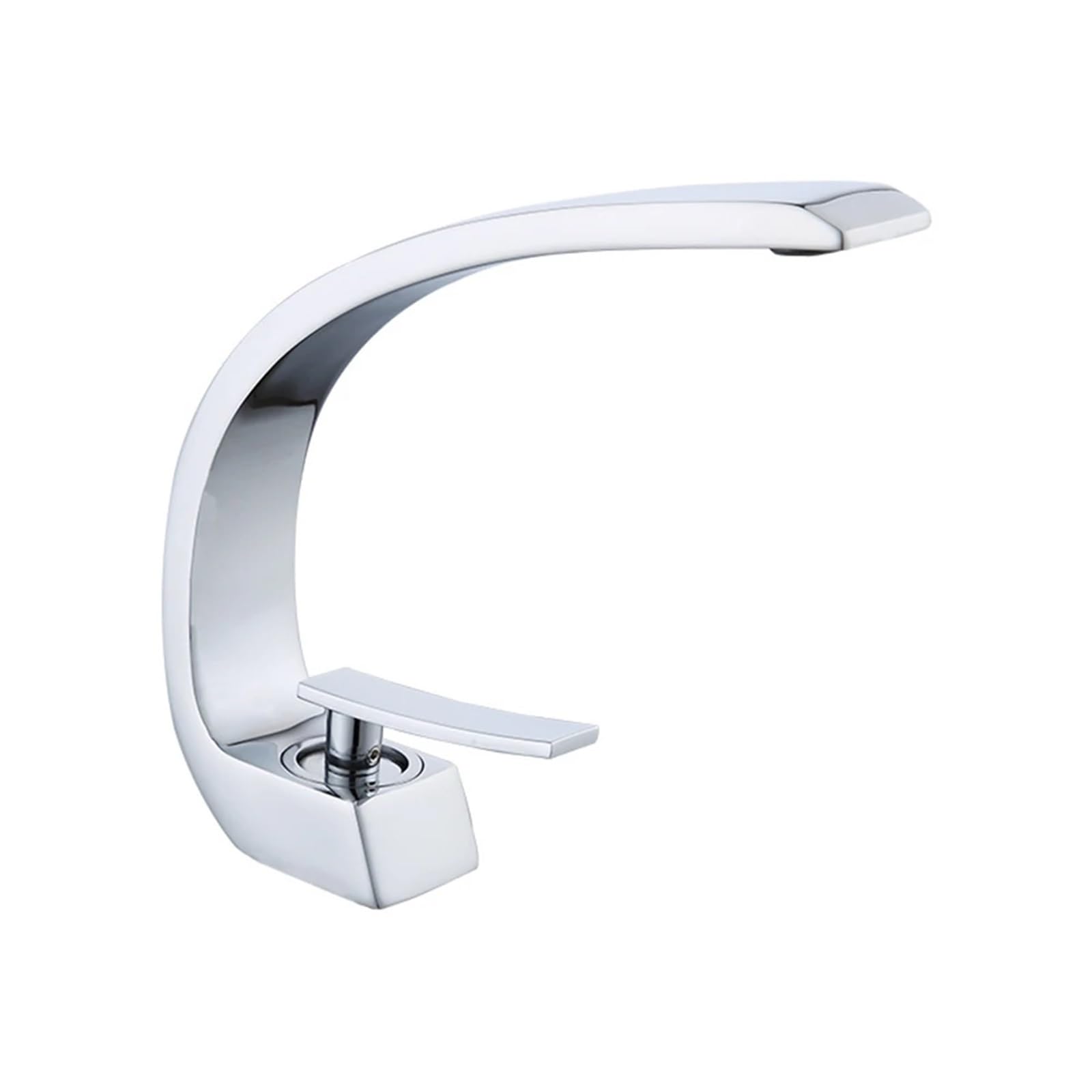 Mqfbnnp Color-2 Basin Faucets Faucet Bathroom Mixer Tap Black/Chrome Wash Basin Single Handle Hot And Cold Waterfall(Color-2)