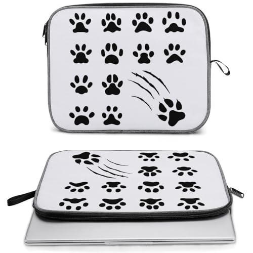 Funda para portátil de 35.6 cm estampada con cremallera suave 5