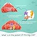 Karister 4Pcs Giant Crab Plush Toy Set, 43.3