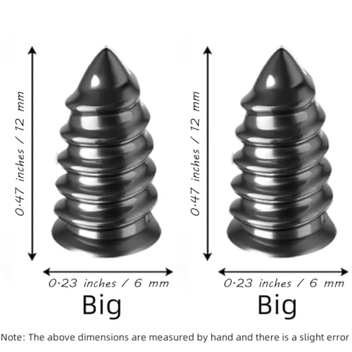 Image of Tire Repair Nail Tire Repair Rubber Screws Vacuum Tire Repair Tubeless Tools for Car Motorcycle Truck Scooter Bike Bicycle Tire Puncture Repair 10 Packs (Large)