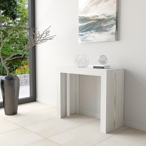 Ve.CA-ITALY – Mesa consola extensible hasta 2 m para la Cocina, de diferentes colores, muebles de cocina, decoración del hogar SHABBY