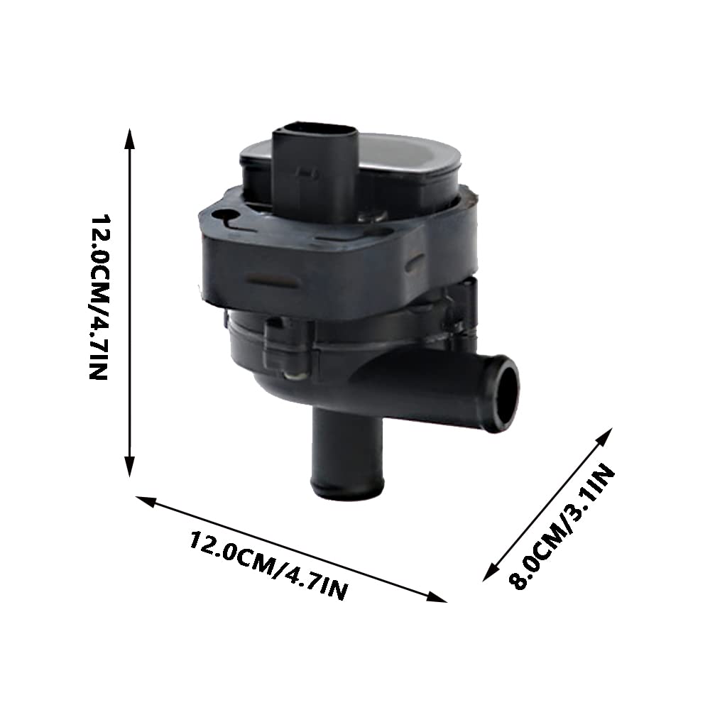 Bomba de agua del motor del coche Riloer, reemplazo de la bomba de agua de refrigerante auxiliar eléctrica automática, se adapta a M-ercedes-B-enz W204 W205 W207 W212 W213 W222 W253 2003-2012
