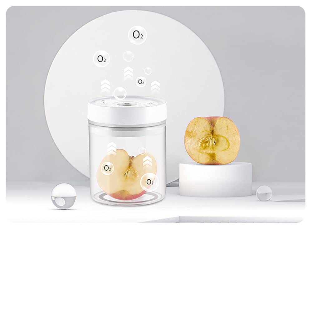 Tanque de vacío eléctrico automático de una tecla Almacenamiento de Alimentos Envasadoras al Vacío Botes Herméticos y Accesorios Se utiliza para almacenar granos de café, pimienta, sal, condimentos
