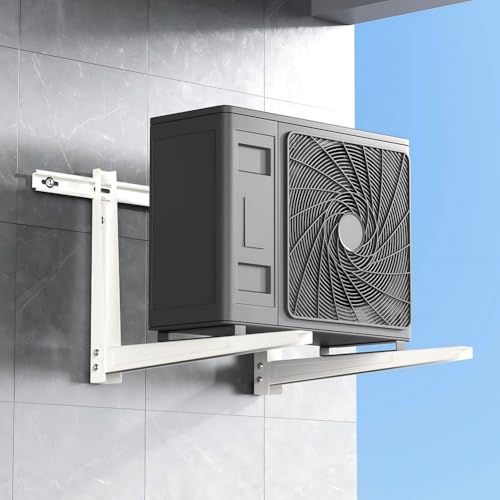 Support mural pour mini-split avec barre transversale en tôle