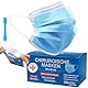 S&S-Medical 100 stuck Masken IIR 3-lagige Einwegmasken CE 98% surgical mask zertifizierte medizinisches Gerät atmungsaktiv geeignet für empfindliche Haut hellblaue Farbe