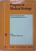 Progress in Medical Virology: Volume 11. B000TCB69S Book Cover