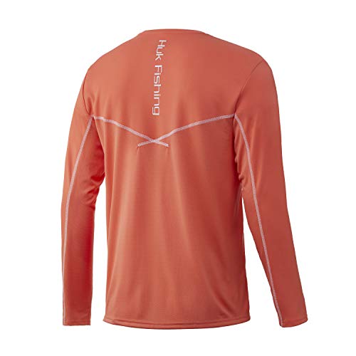 Image of HUK Men's Icon X Long Sleeve Shirt, Performance Fishing Shirt