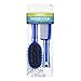 Conair Detangle & Style 2-Piece Mid-Size Hair Brush and Comb Set Includes 1 Cushion Brush and 1 Wide-Tooth Comb (Colors Vary)