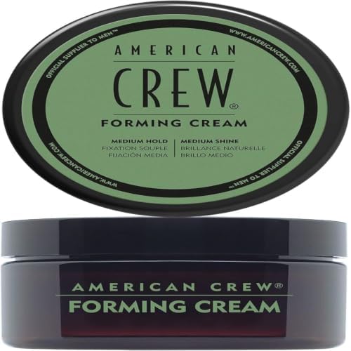 American Crew Men's Hair Forming Cream (DISCONTINUED), Like Hair Gel with Medium Hold & Medium Shine, 3 Oz (Pack of 2)