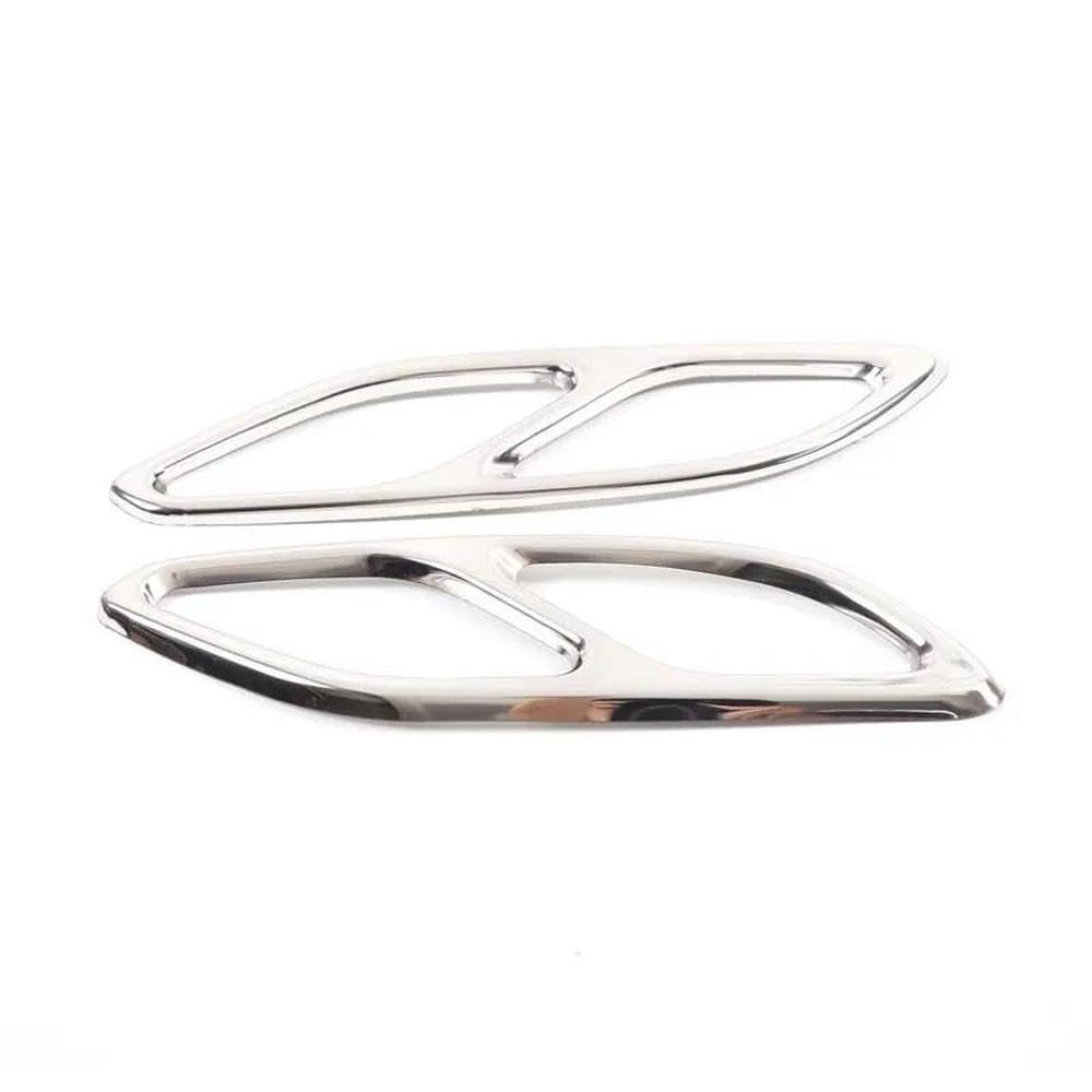 Finitions de pot d'échappement argent brillant pour Benz CLA W118 - 5