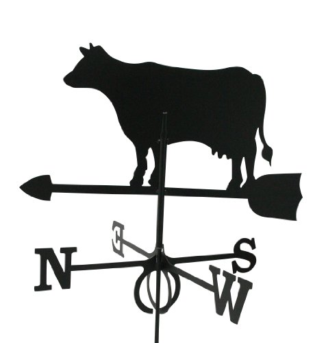 Wetterfahne Kuh groß 64 x 80 cm