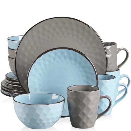 Service de table en grès résistant pour éviter la vaisselle ébréchée - 2