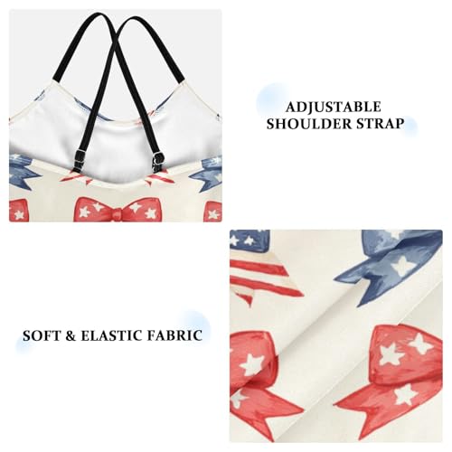 National Flag Bow Girls Swimsuit One Piece Bathing Suit for Baby Girls' Swimwear 3-10T3