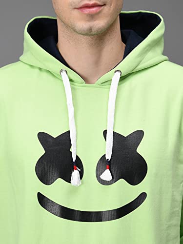 Image of eKools Men's Fleece Hooded Neck Hoodie