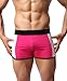 BRAVE PERSON Men's Fashion Boxer Briefs Sports Shorts Swimming Trunks Bj1003 (S, Red)