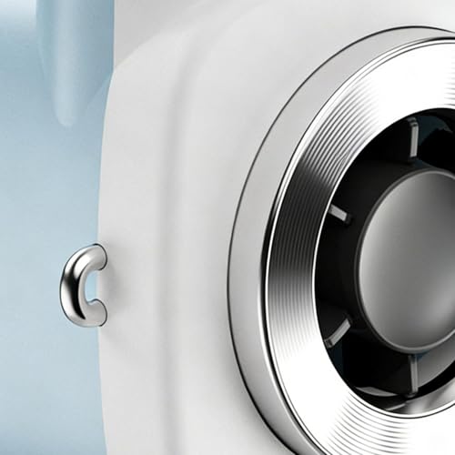 Ventilador portátil con 199 velocidades y diseño de cámara compacta para cuello 8