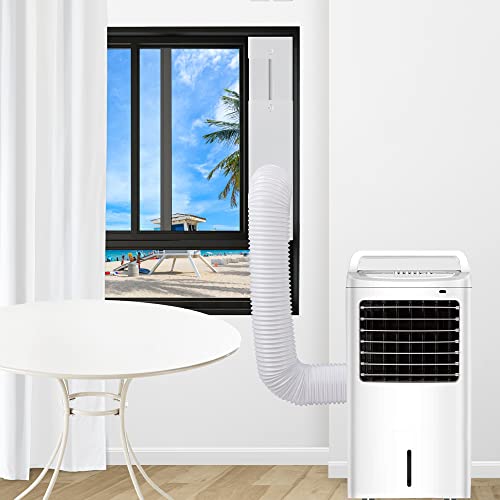 Sundiao Portable Air Conditioner Window Kit, Upgrade Portable Ac Window Kit, Window Vent Kit With 2Pack 3M Seal, Sliding Ac Vent Kit For Exhaust Hose (5.9"/15Cm) #TOP6